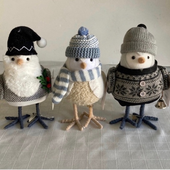 Target Other - ❤️price firm❤️ Target wondershop winter birds NEW set of 3: Iskall, Weft, Varma